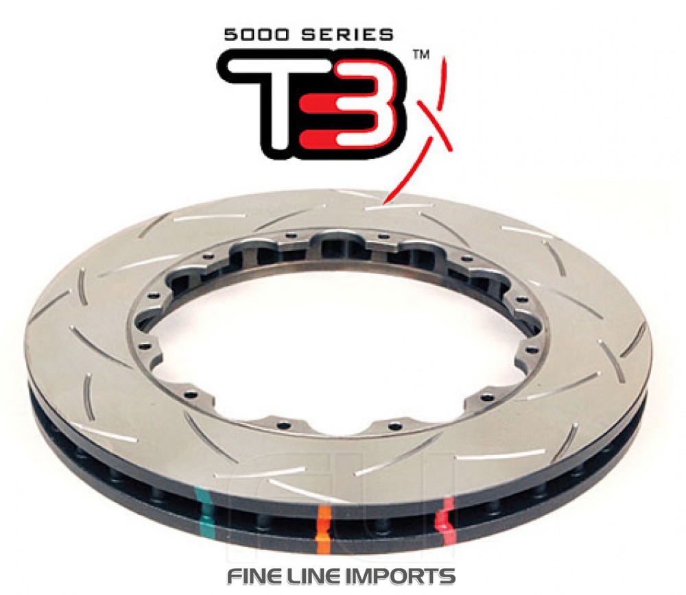 DBA53922.1S 5000 series - T3 Slotted - Rotor Only (Suitable for DBA53922BLKS)