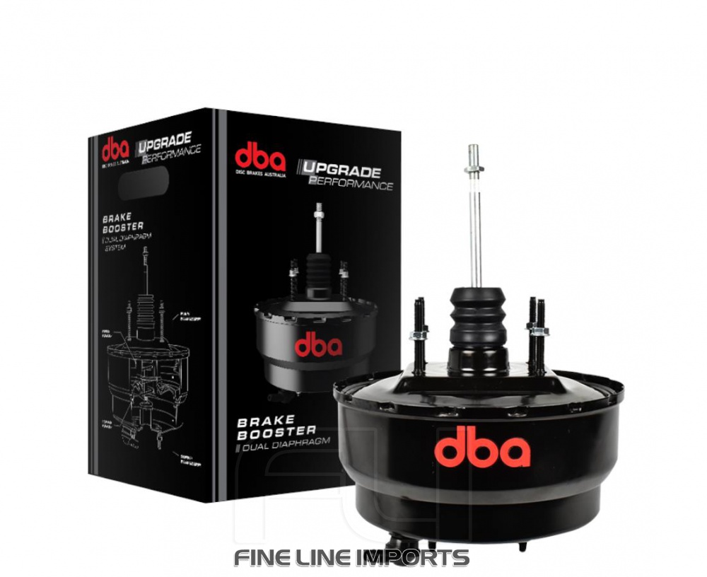 DBAMV1004 Dual Diaphragm Brake Booster - Landcruiser 80 Series 4 Bolt Mount Brake Master Cylinder