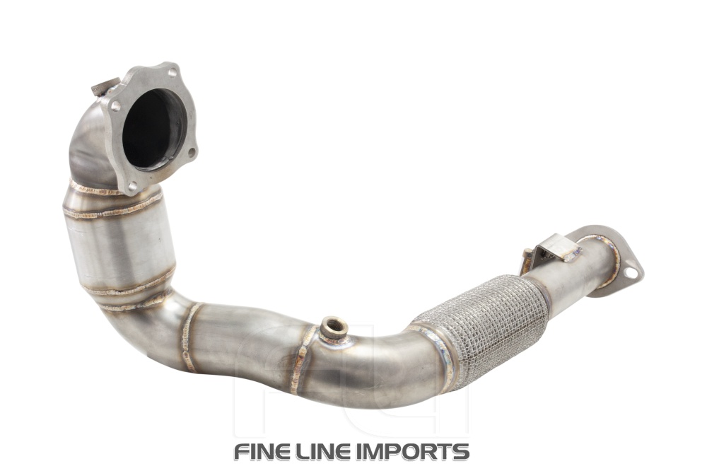 E2HYG4KITB 2.5 inch Downpipe with High-Flow Catalytic Converter