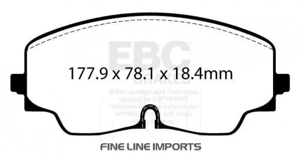 EBC Bluestuff Racing Remblokken DP52448