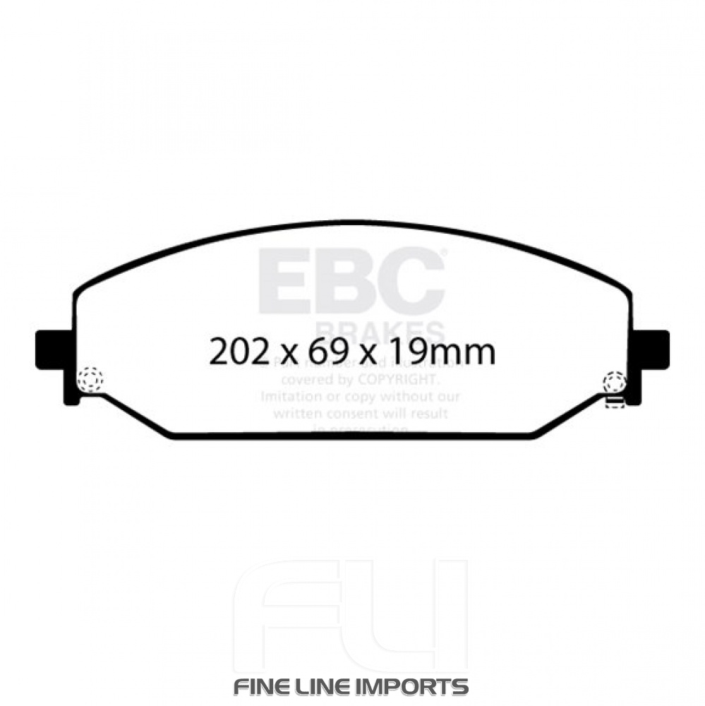 EBC Bluestuff Racing Remblokken DP53094