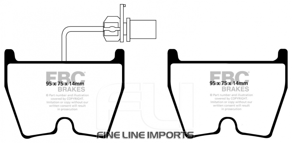 EBC DP31513_3 Redstuff Remblokken