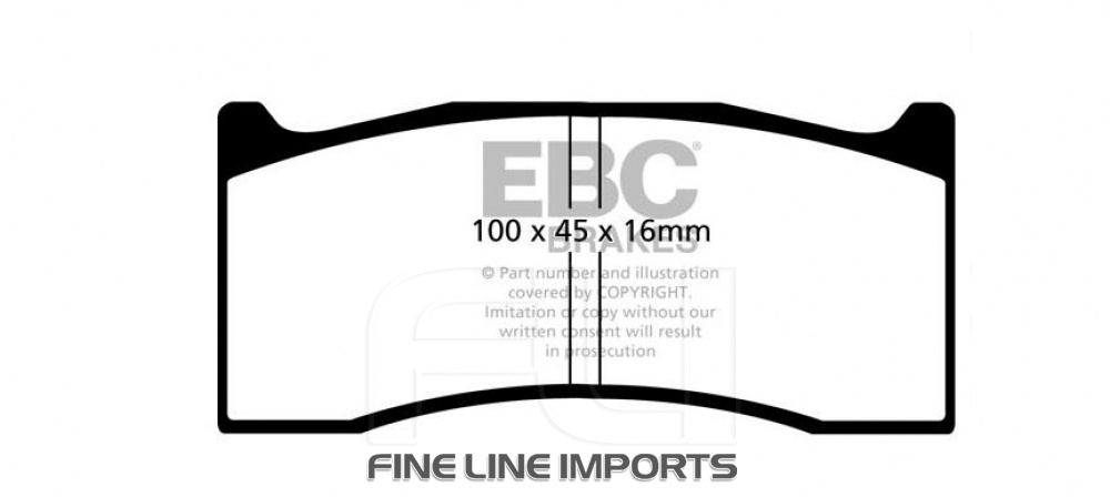 EBC DP4044_3 Yellowstuff Remblokken