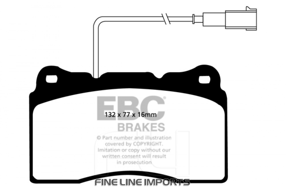 EBC DP51536 Bluestuff Racing Remblokken