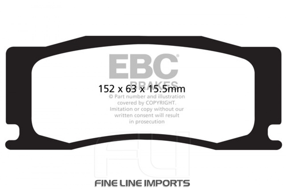 EBC DP52111 Bluestuff Racing Remblokken