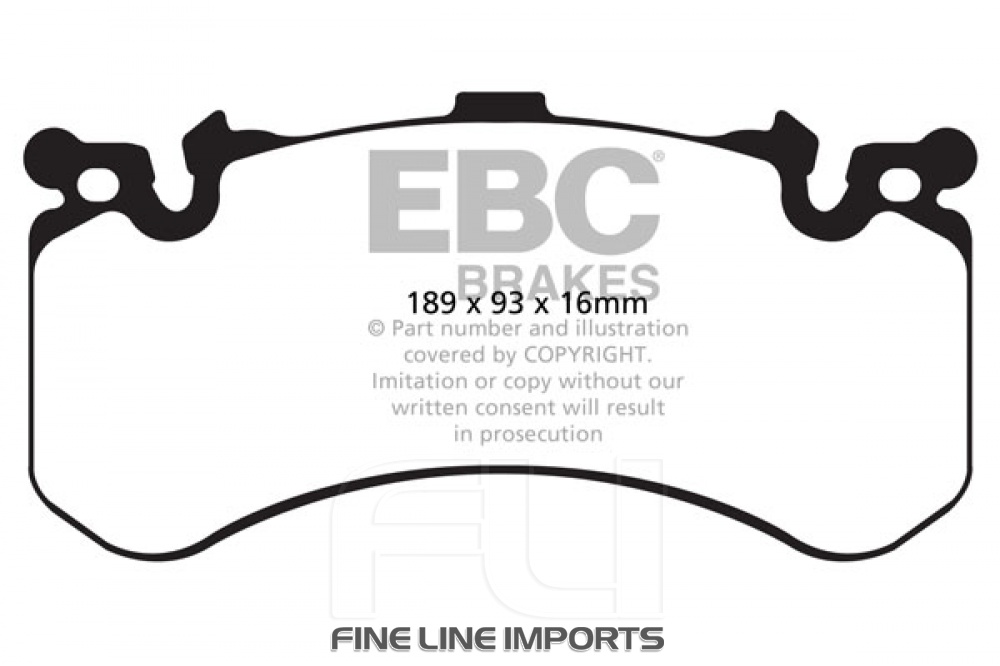 EBC DP52158 Bluestuff Racing Remblokken