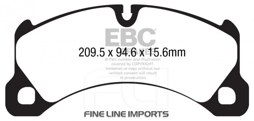 EBC DP52162 Bluestuff Racing Remblokken