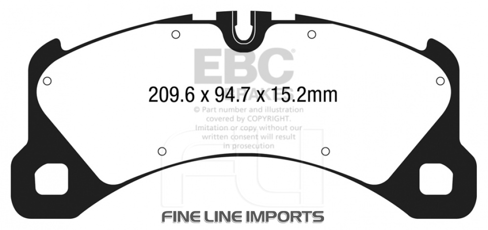 EBC DP52203 Bluestuff Racing Remblokken