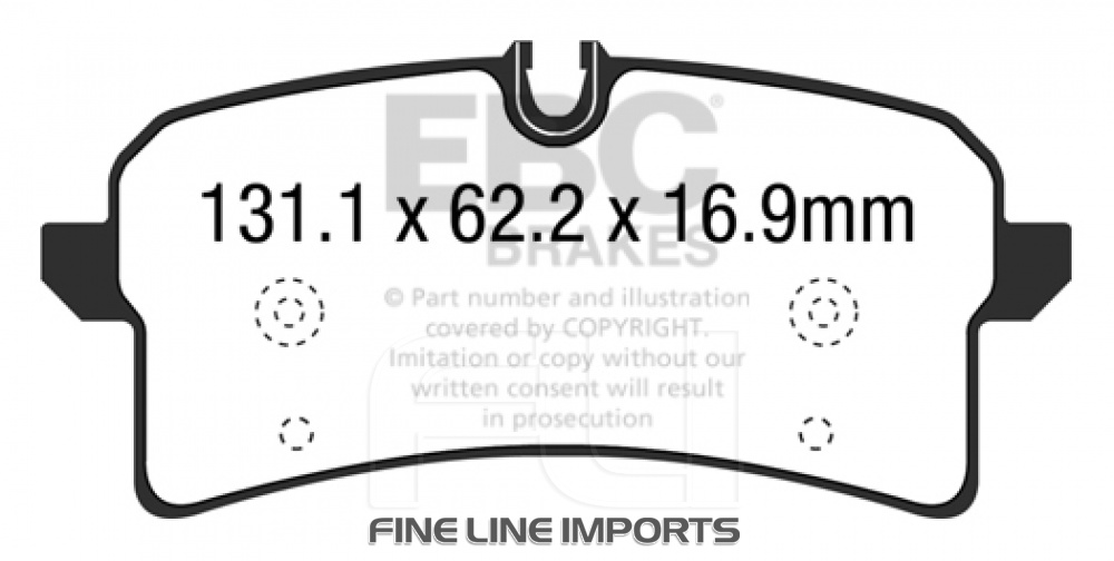 EBC DP52204 Bluestuff Racing Remblokken