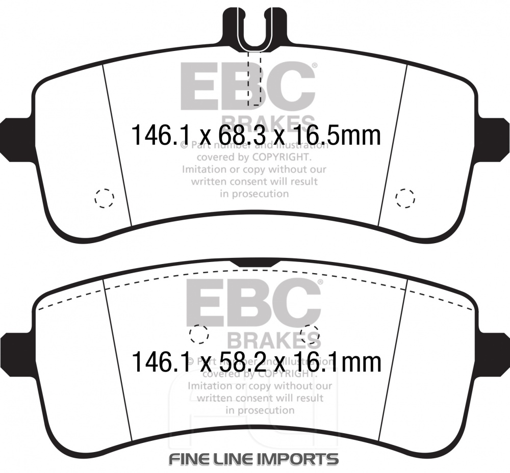 EBC DP52350 Bluestuff Racing Remblokken