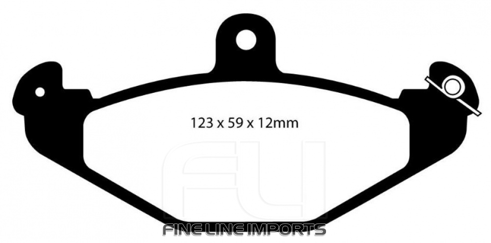 EBC DP5885_2 Bluestuff Racing Remblokken