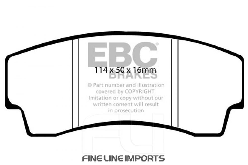 EBC DP8008RP1 Track and Race Brakepads