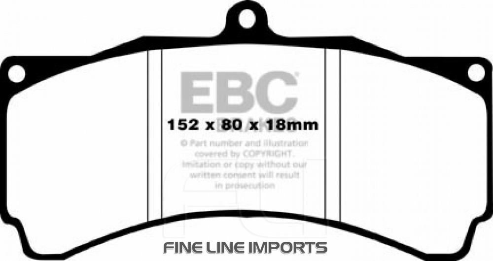 EBC DP8012RPX Track and Race Brakepads