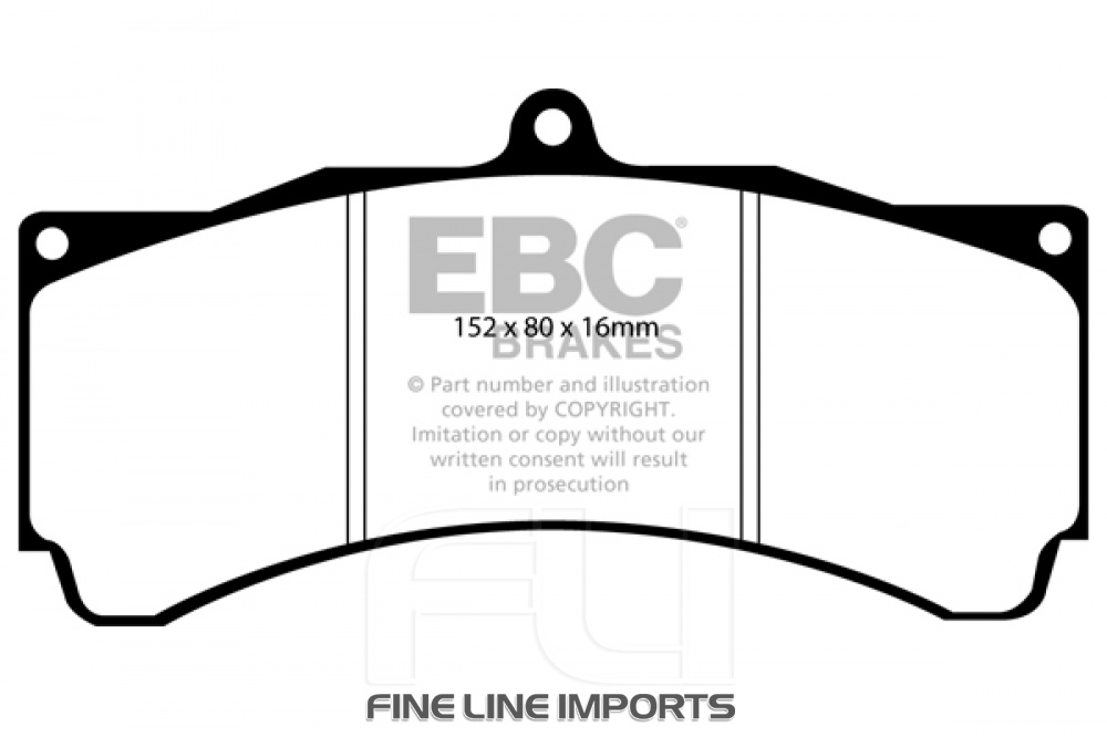 EBC DP8032RP1 Track and Race Brakepads