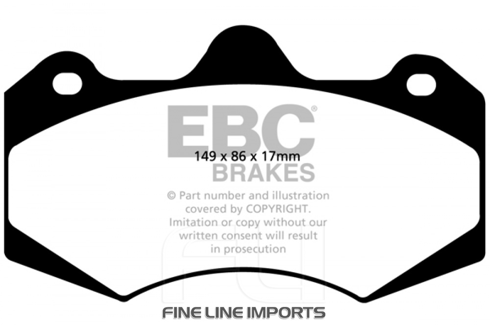 EBC DP8042RP1 Track and Race Brakepads