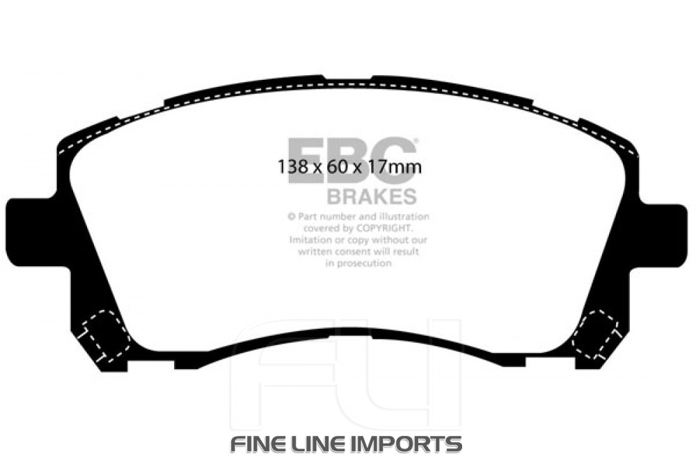 EBC DP81134RPX Track and Race Brakepads