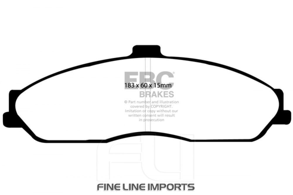 EBC DP81162RPX Track and Race Brakepads