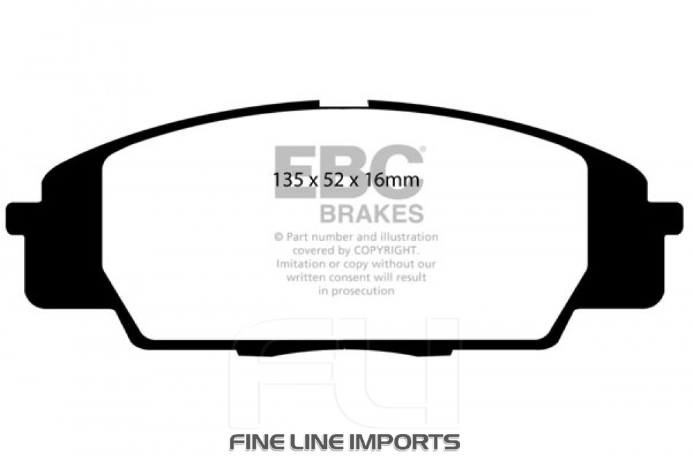 EBC DP81254RP1 Track and Race Brakepads