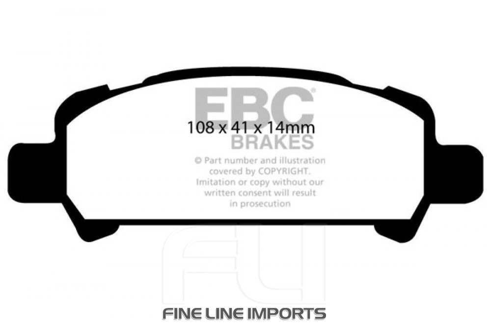 EBC DP81293RPX Track and Race Brakepads