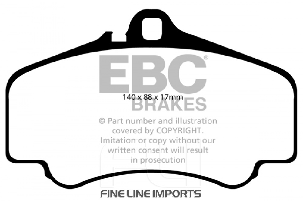 EBC DP81454RP1 Track and Race Brakepads