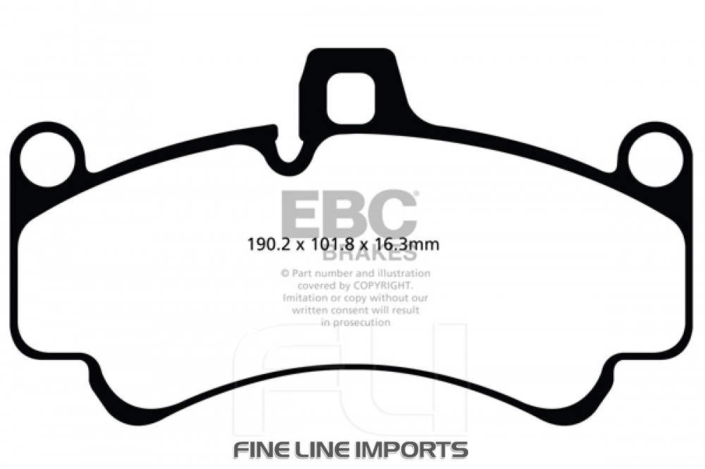 EBC DP81516RP1 Track and Race Brakepads