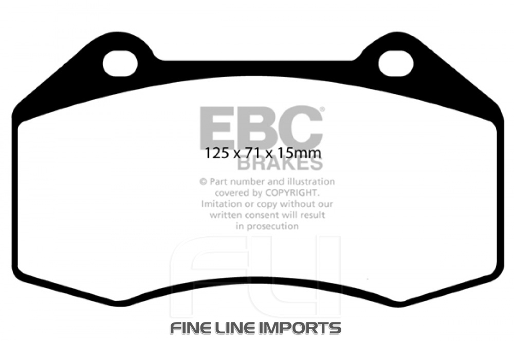 EBC DP81539RPX Track and Race Brakepads