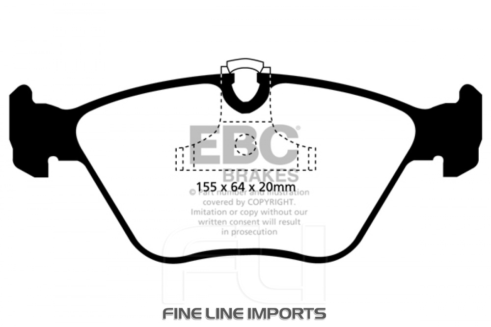 EBC DP81552RPX Track and Race Brakepads