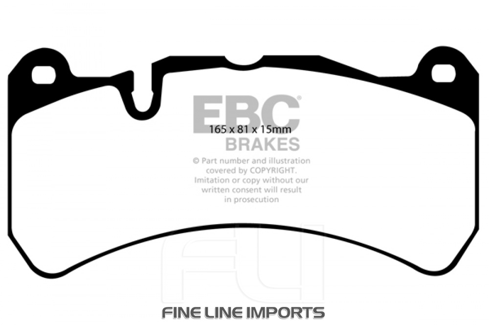 EBC DP81591RP1 Track and Race Brakepads