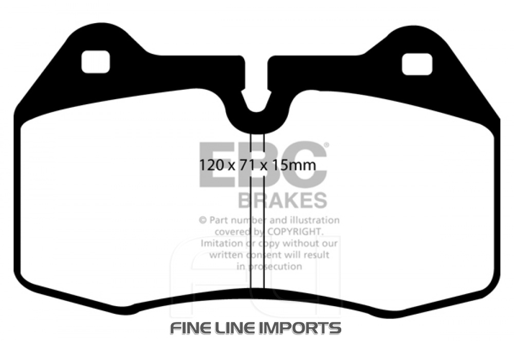 EBC DP81644RP1 Track and Race Brakepads