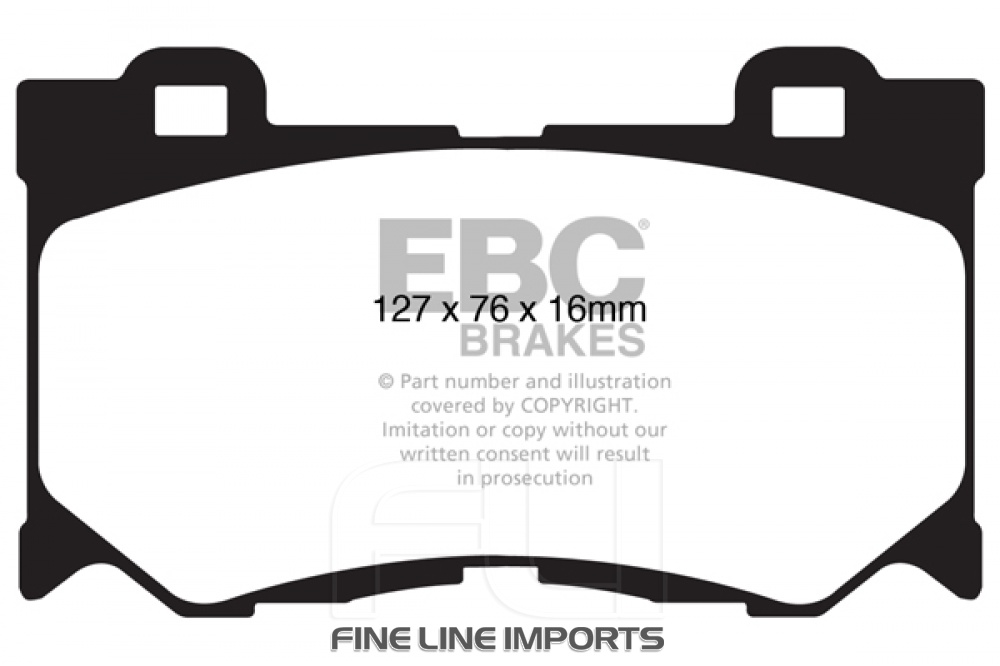 EBC DP81823RPX Track and Race Brakepads