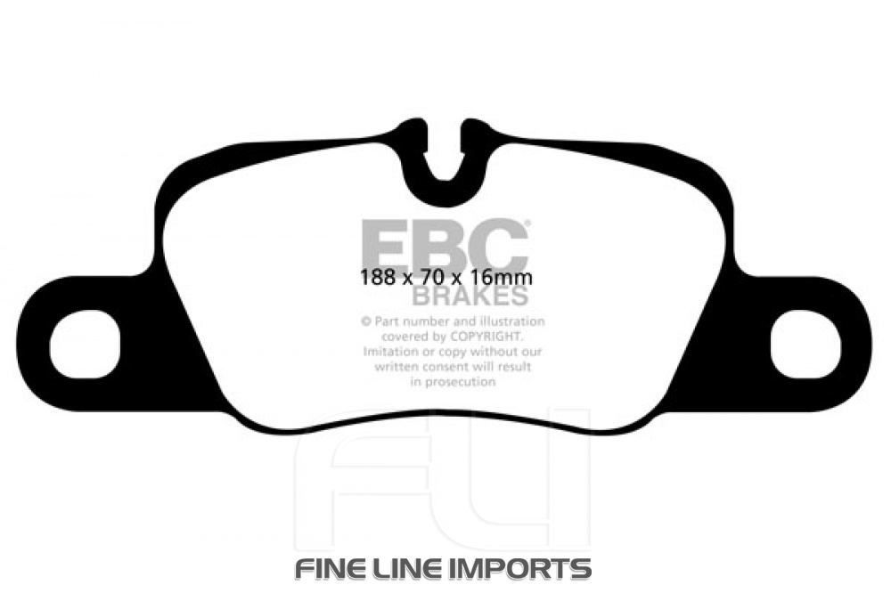 EBC DP81858RPX Track and Race Brakepads