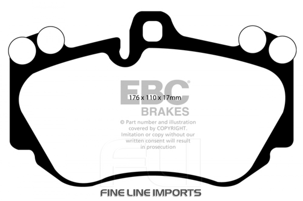 EBC DP81905RPX Track and Race Brakepads