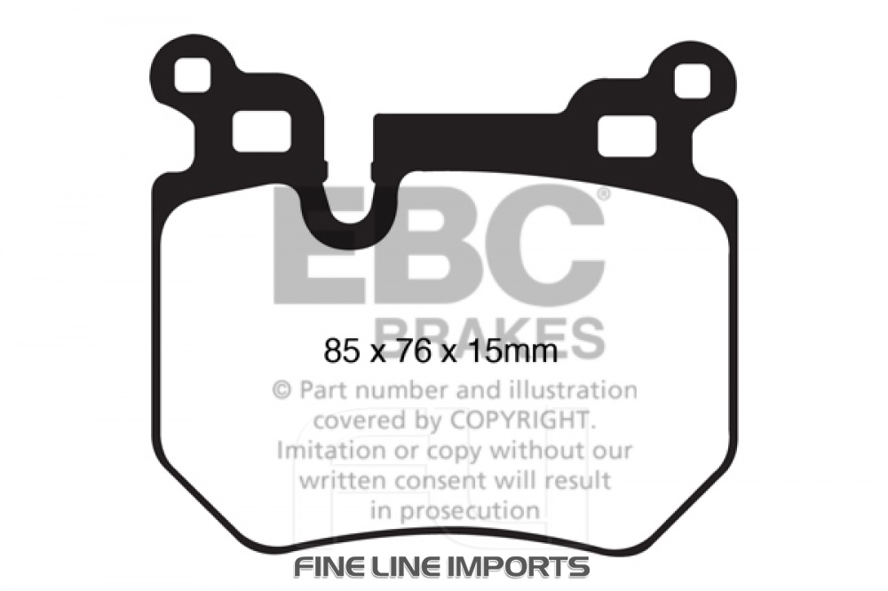 EBC DP81996RPX Track and Race Brakepads