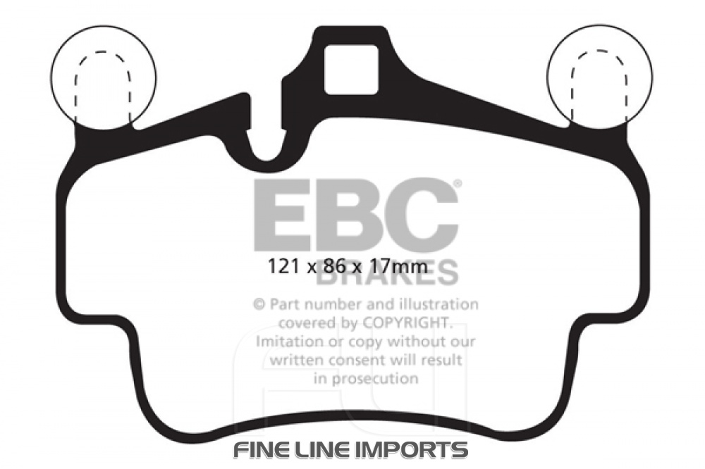 EBC DP82029RPX Track and Race Brakepads
