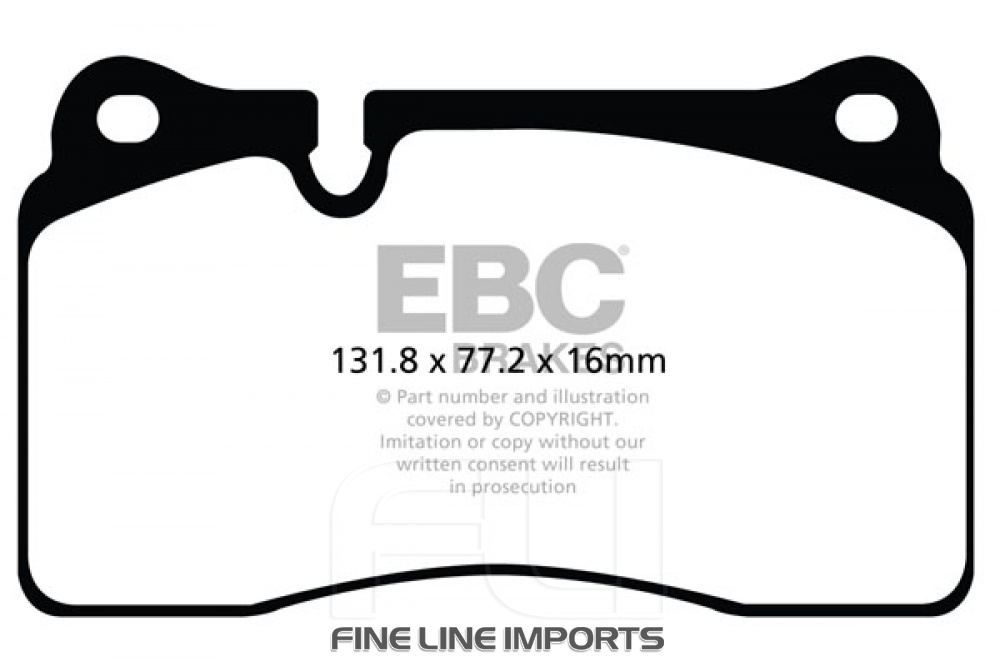 EBC DP82070RPX Track and Race Brakepads