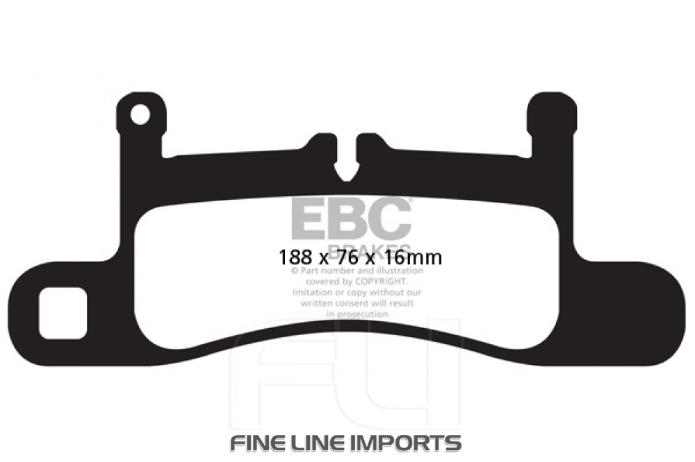 EBC DP82098RP1 Track and Race Brakepads