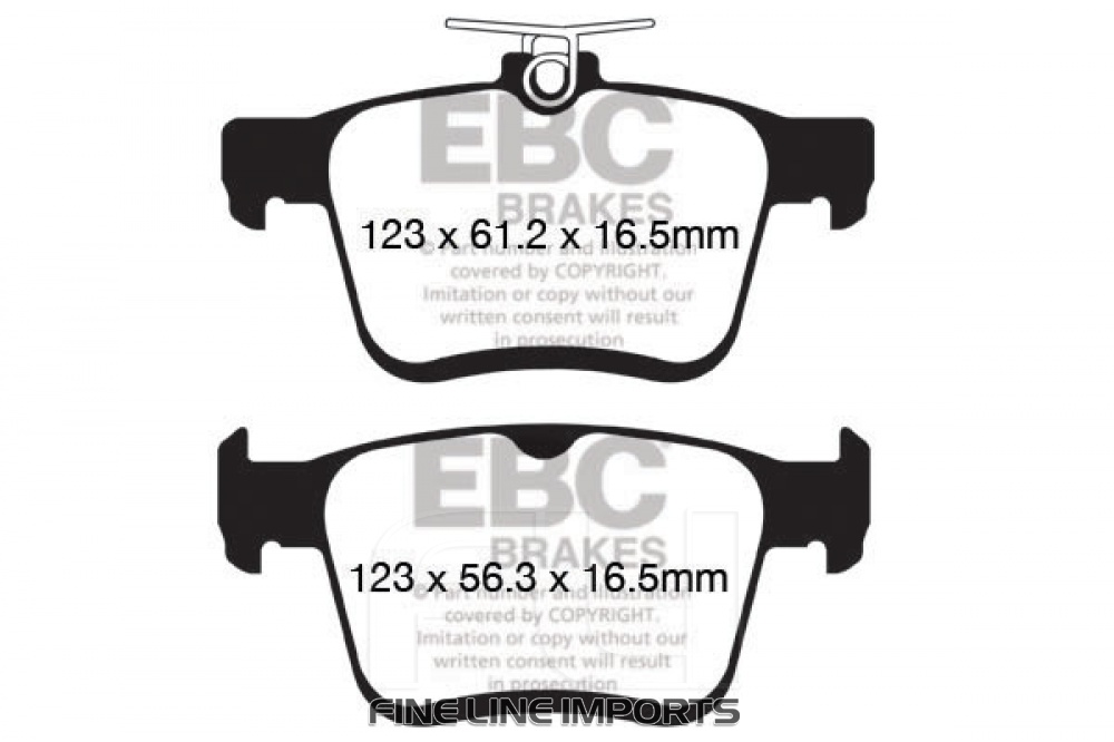 EBC DP82153RP1 Track and Race Brakepads