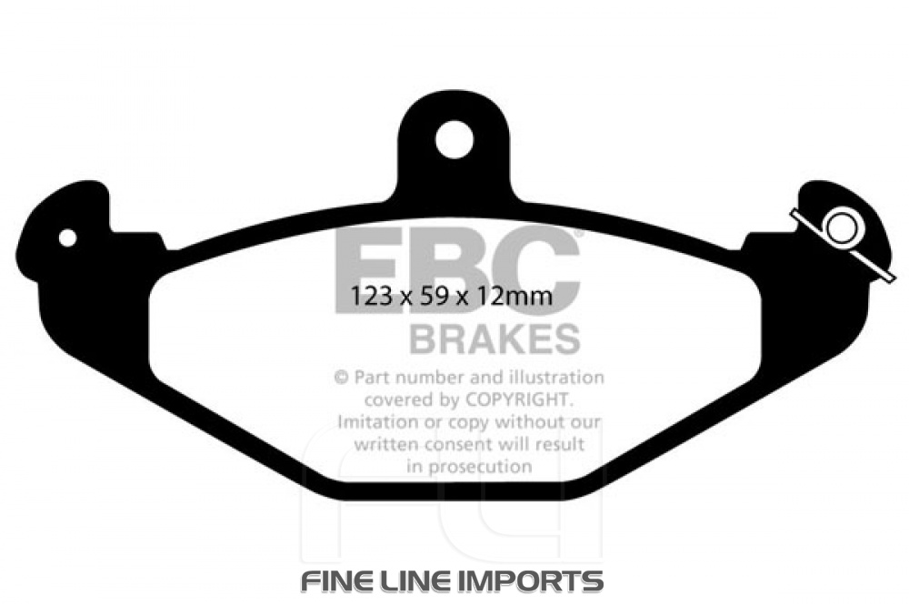 RPX Track and Race Brake Pads DP8885-2RPX