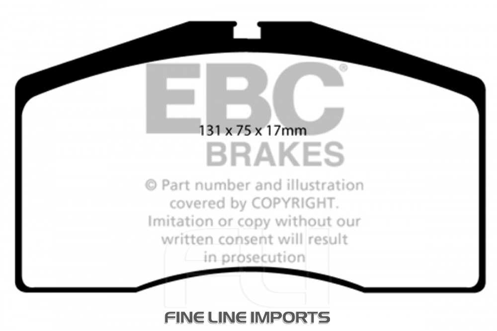 EBC DP8997RP1 Track and Race Brakepads