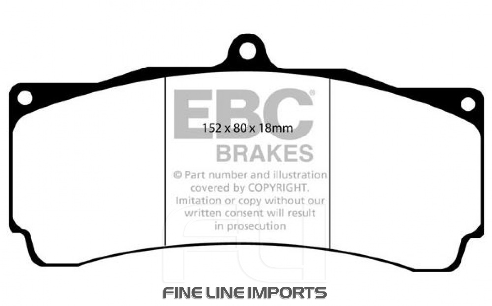 EBC DP9006 Orangestuff Racing Remblokken