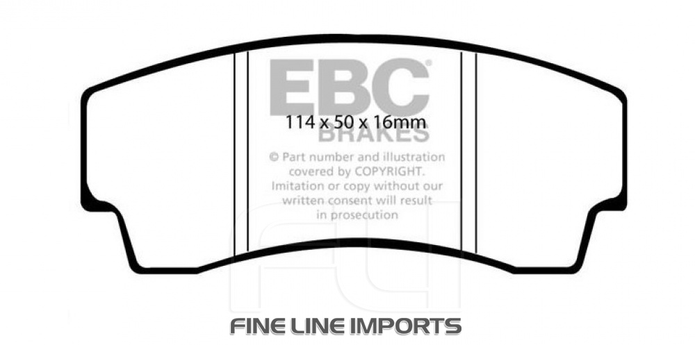 EBC DP9008 Orangestuff Racing Remblokken