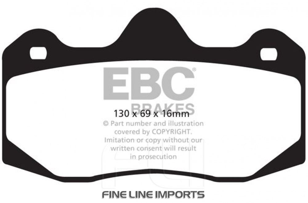 EBC DP9049 Orangestuff Racing Remblokken