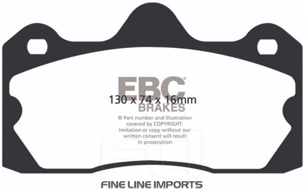 EBC DP9060 Orangestuff Racing Remblokken