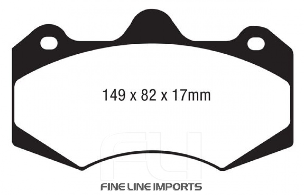 EBC DP9062 Orangestuff Racing Remblokken