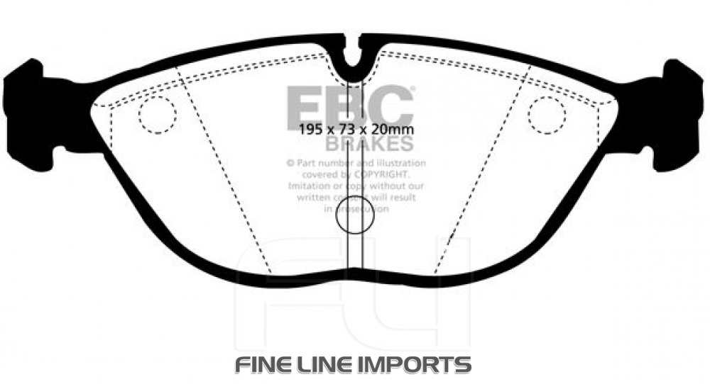 EBC DP91035 Orangestuff Racing Remblokken