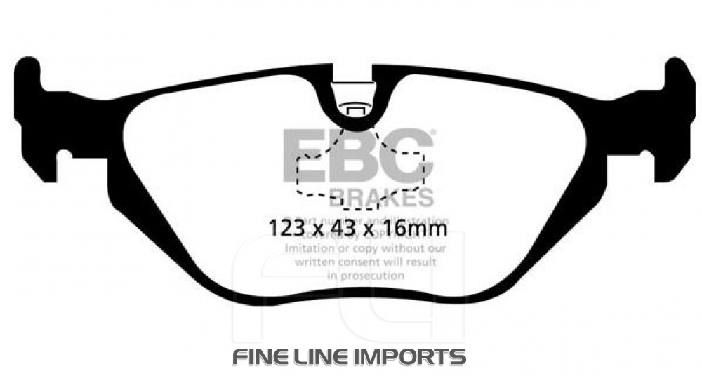 EBC DP91079 Orangestuff Racing Remblokken