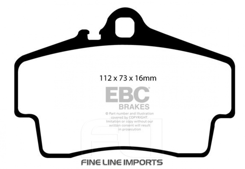 EBC DP91208 Orangestuff Racing Remblokken
