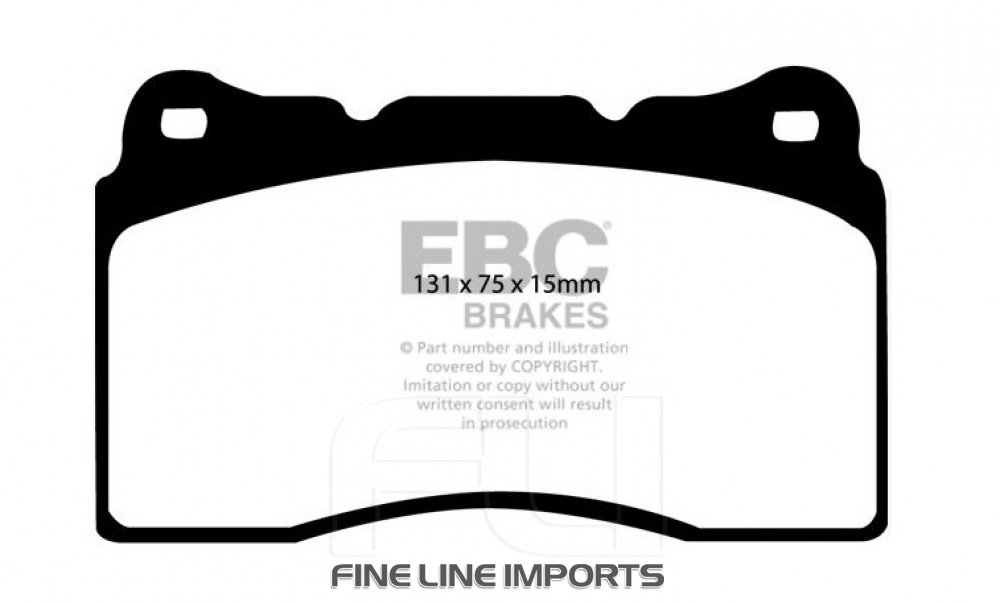 EBC DP91210 Orangestuff Racing Remblokken
