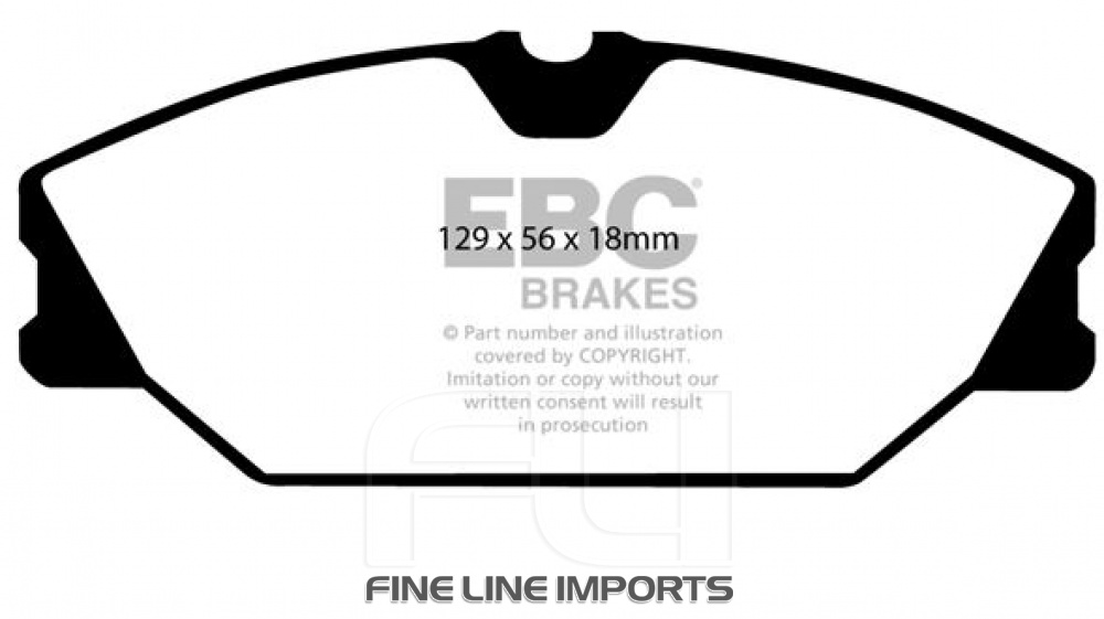 EBC DP91369 Orangestuff Racing Remblokken