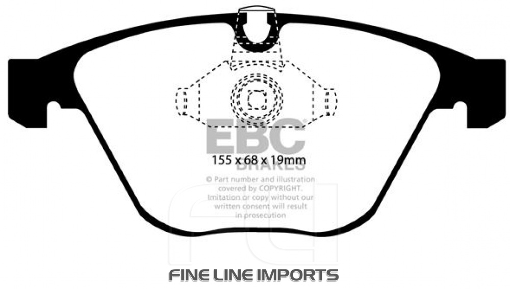 EBC DP91449 Orangestuff Racing Remblokken